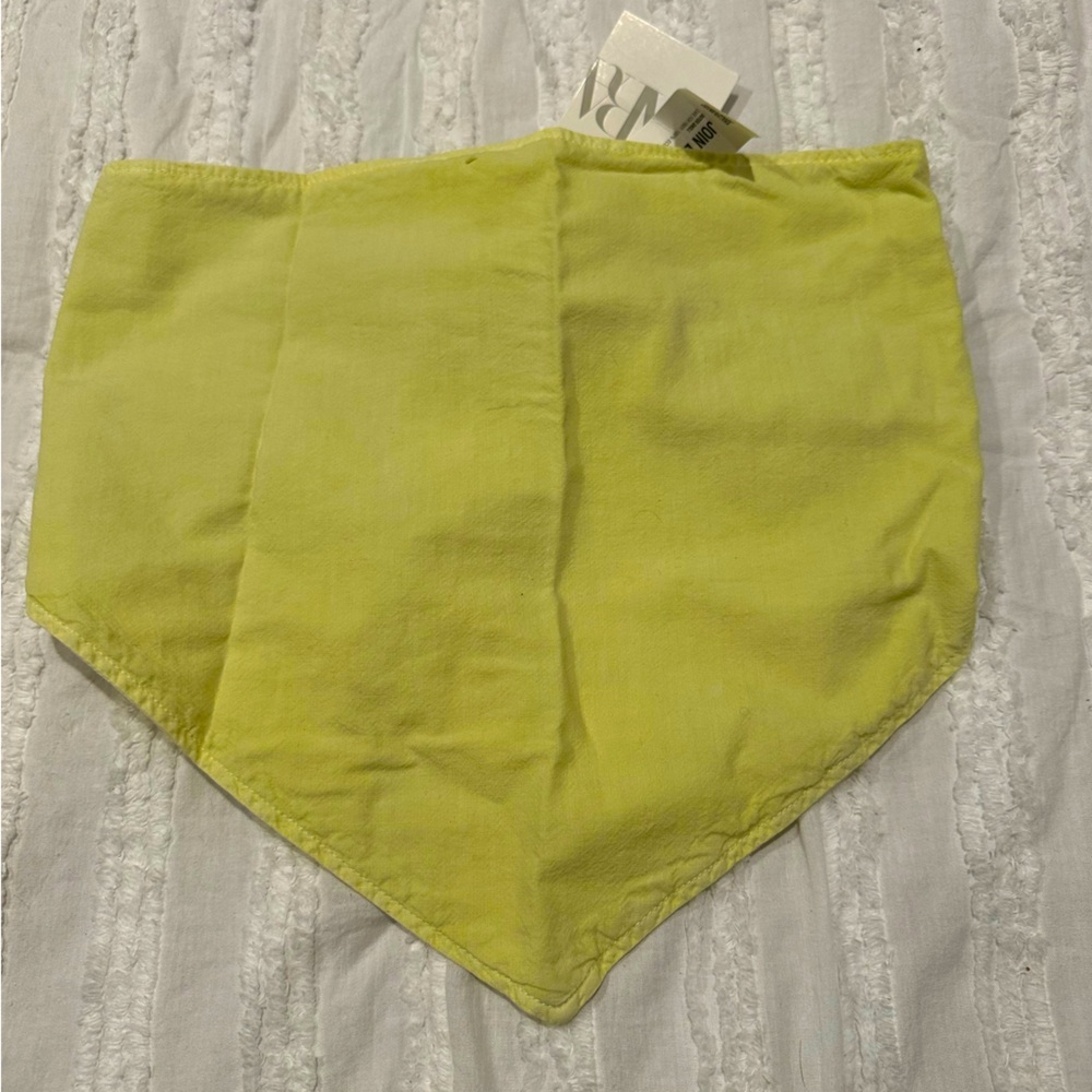 NWT Zara Strapless Triangle Top
